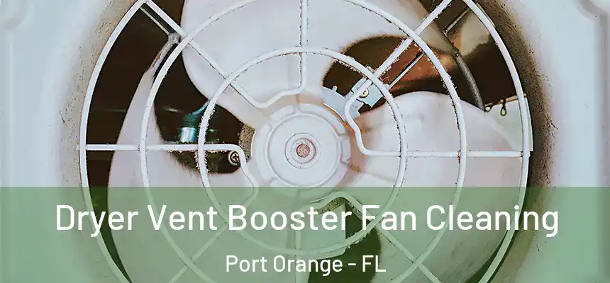 Dryer Vent Booster Fan Cleaning Port Orange - FL